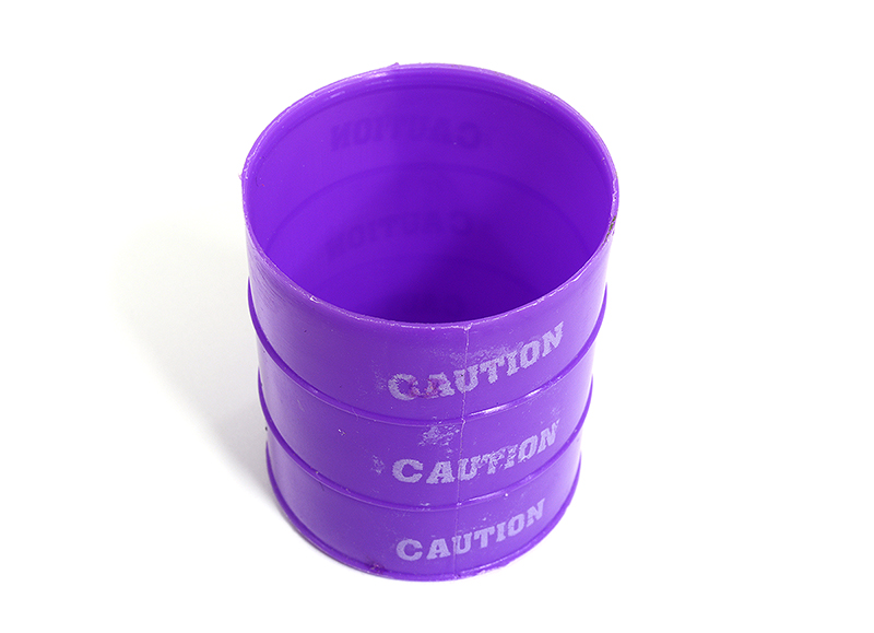 C25679PURPLE Plastic Realistic Large Size Container for 1/10 Scale Crawler Truck (H=46mm) - Image 1