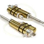 Billet Machined Piggyback Shock (2) for Axial Wraith 2.2 Rock Racer (L=105mm)