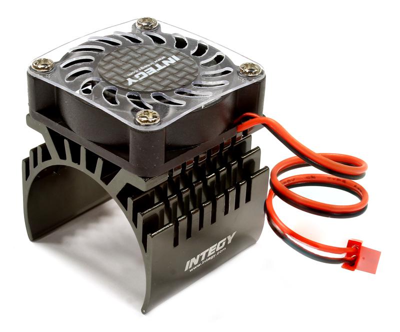 C25727GUN 40x40mm High Speed Cooling Fan+Heatsink Mount for 40mm O.D. Motor - Image 1