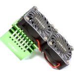 Twin 40x40mm HS Cooling Fan+Heatsink Mount for 40mm O.D. Motor