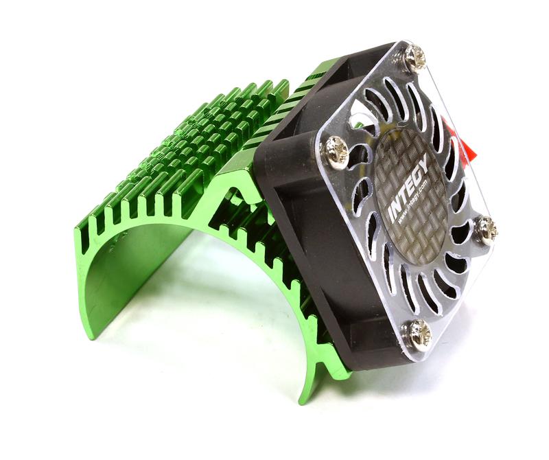 C25729GREEN Side 40x40mm HS Cooling Fan+Heatsink Mount for 40mm O.D. Motor - Image 1