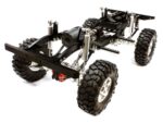 Billet Machined Silver 1/10 Type D90 Roller 4WD Off-Road Scale Crawler ARTR