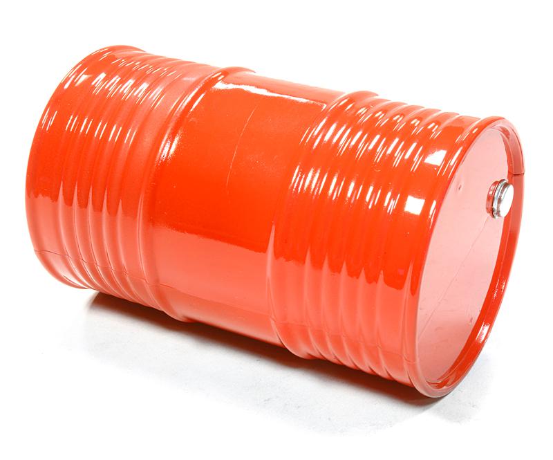 C25760RED V2 Realistic Plastic 1/10 Scale 55 Gallon Drum / Container / Barrel - Image 1