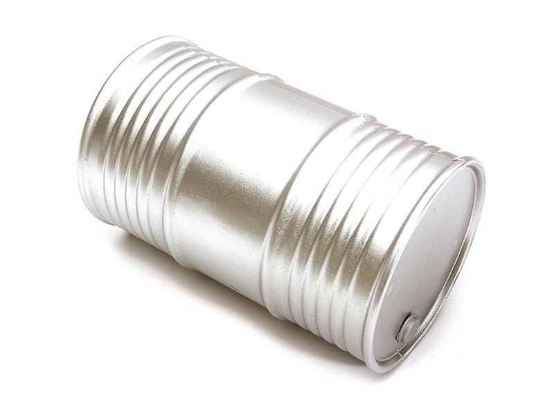 C25760SILVER Realistic Plastic 1/10 Scale 55 Gallon Drum / Container / Barrel - Image 1
