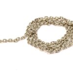 Realistic 1/10 Scale Metal Drag Chain w/ Tug Hooks for Off-Road Crawler