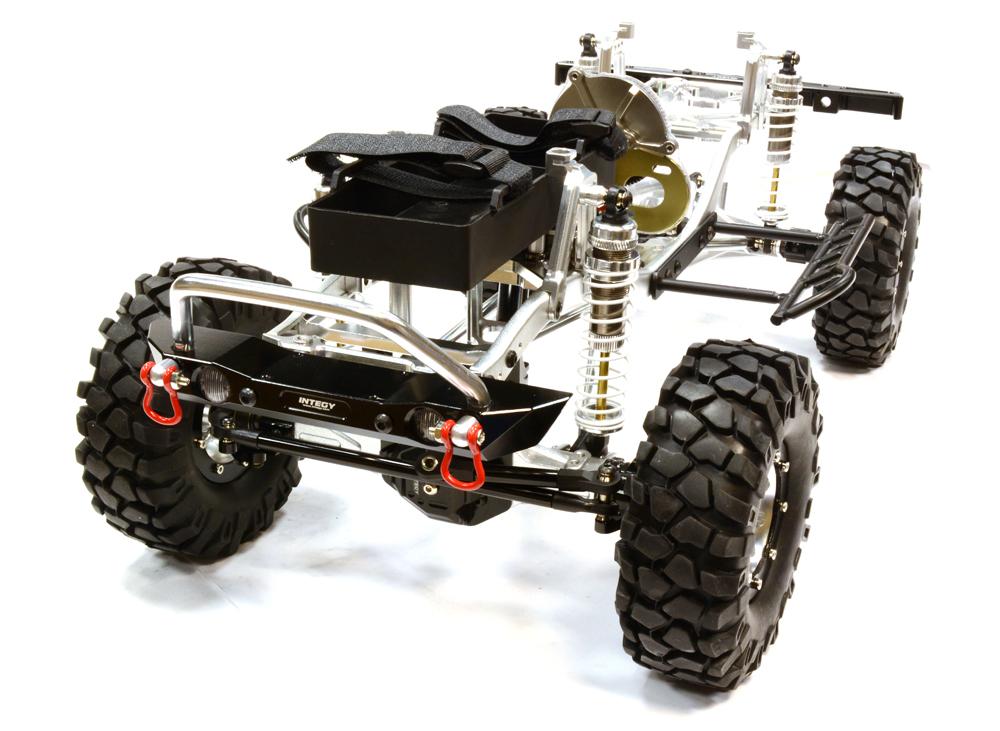 C25769SILVERT1 Billet Machined 1/10 Size TR305 Trail Roller G6 4WD Off-Road Scale Crawler ARTR - Image 1