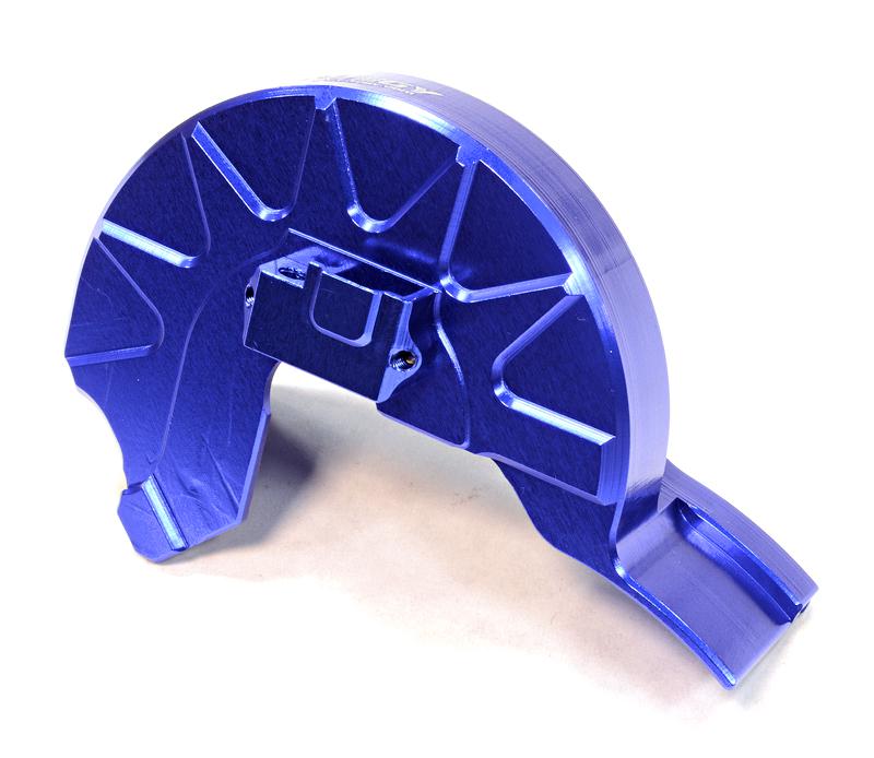 C25775BLUE Billet Machined Gear Cover for Traxxas 1/10 Summit - Image 1