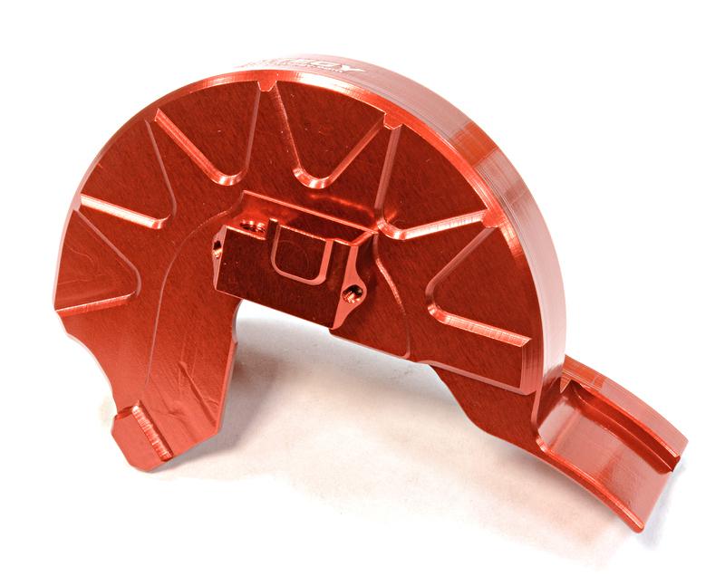 C25775RED Billet Machined Gear Cover for Traxxas 1/10 Summit - Image 1