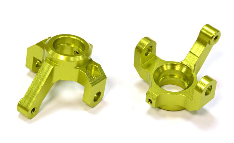 C25781GREEN Billet Machined Steering Knuckle (2) for Traxxas LaTrax Rally 1/18 - Image 1