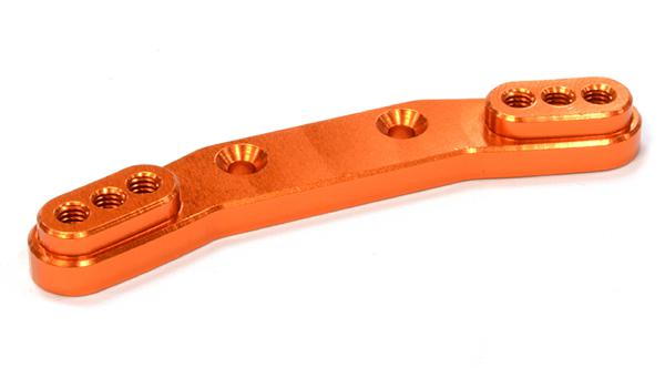 C25785ORANGE Billet Machined Rear Shock Tower for Traxxas LaTrax Rally 1/18 - Image 1