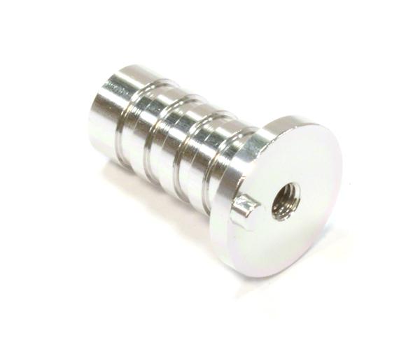 C25792SILVER Billet Machined Motor Mount Hinge Post for Traxxas 1/10 Summit - Image 1