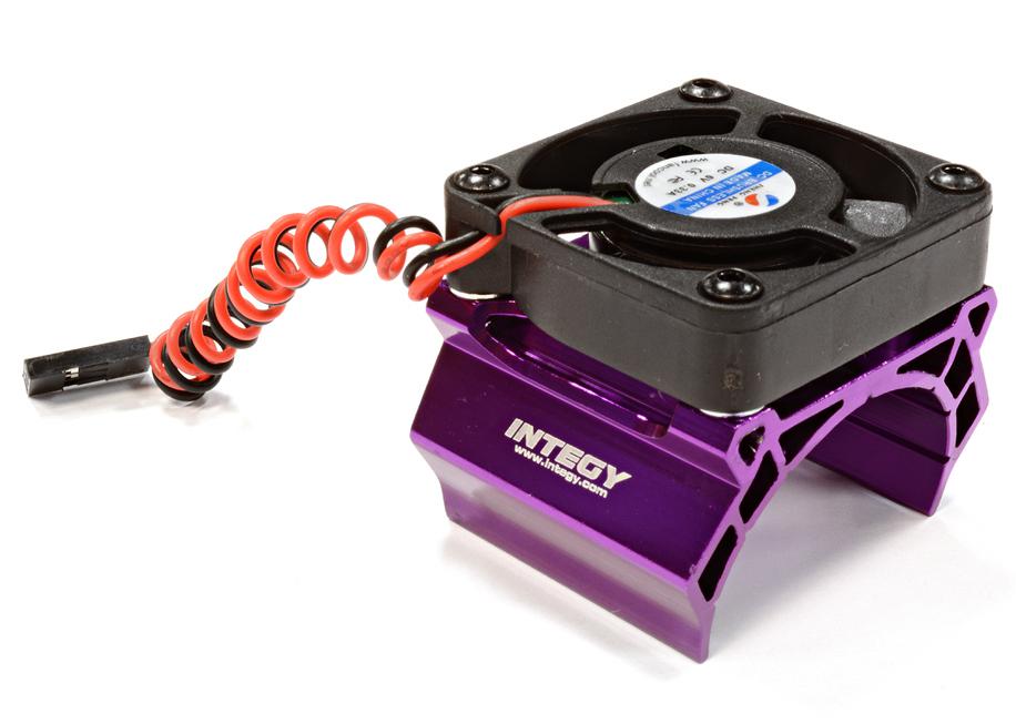 C25794PURPLE High Speed Cooling Fan+Heatsink Mount for 36mm O.D. Motor - Image 1