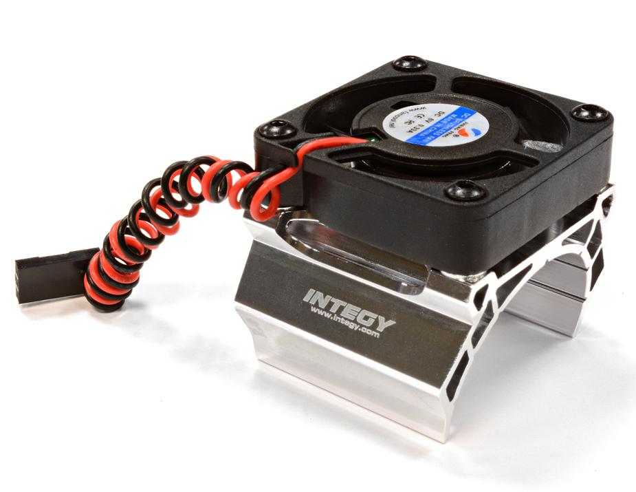 C25794SILVER High Speed Cooling Fan+Heatsink Mount for 36mm O.D. Motor - Image 1