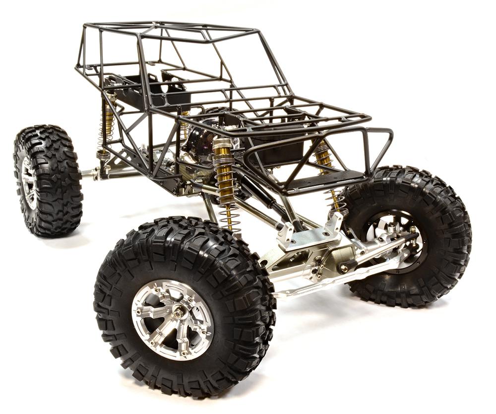 C25798GUN Billet Machined 1/10 VFX2.2 Roll Cage Type Trail Racer 4WD Scale Crawler ARTR - Image 1