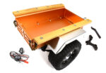 Realistic Leaf Spring 1/10 Size Utility Box Trailer for Scale Crawler Truck