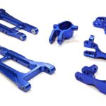 Billet Machined Front Suspension Kit for Traxxas 1/10 Telluride 4X4 Trail Rig