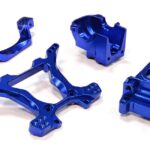 Billet Machined Rear Gearbox & Shock Tower for Traxxas 1/10 Telluride 4X4
