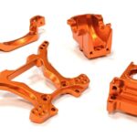 Billet Machined Rear Gearbox & Shock Tower for Traxxas 1/10 Telluride 4X4