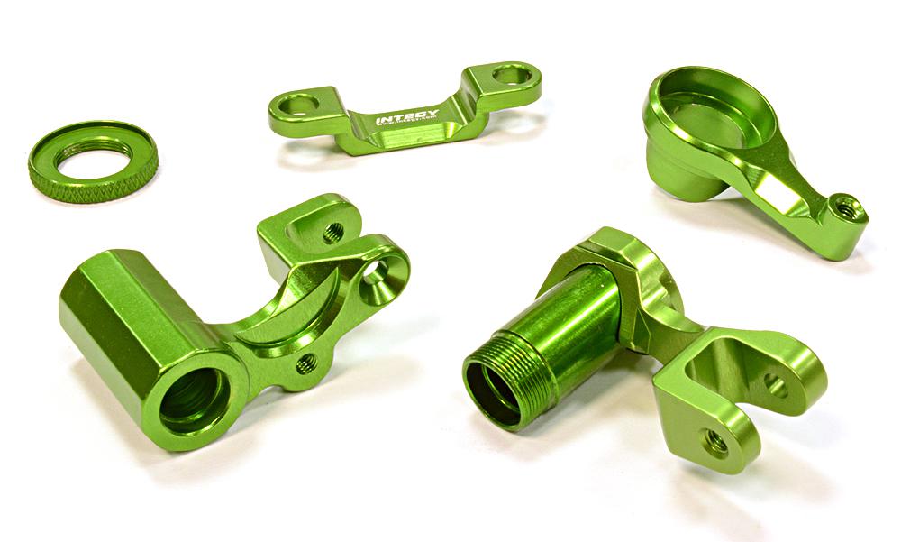 C25811GREEN Billet Machined Steering Bellcrank for Traxxas 1/10 Telluride 4X4 Trail Rig - Image 1