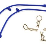 Secured Body Clip (4) with 85mm Connecting Link for 1/10 Scale