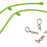 Secured Body Clip (4) with 85mm Connecting Link for 1/10 Scale