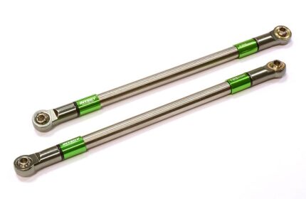 Machined 125mm Titanium Suspension Links (2) for Axial SCX-10 & Other Crawlers