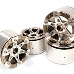 Billet Machined High Mass 6 Spoke 2.2 Size Wheel for 1/10 Rock Crawler