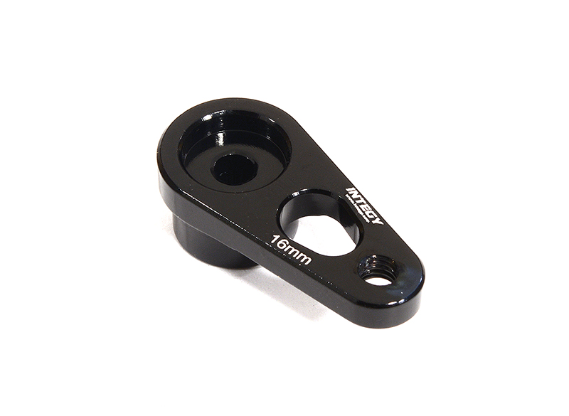 C25832BLACK Billet Machined Alloy Servo Horn 24T for Hitec Servo (r=16mm) - Image 1