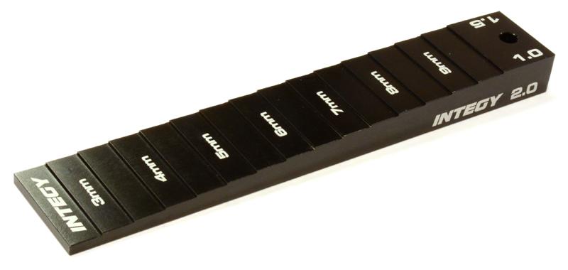 C25859BLACK Professional Ride Height (3.5-to-10mm) and Camber Gauge for TC - Image 1