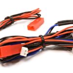 LED Light 4pcs w/ Extended Wire Harness to Receiver or 6VDC Source