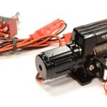 Billet Machined T10 Realistic High Torque Mega Winch for Scale 1/10 Rock Crawler