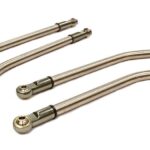 Billet Machined Titanium Alloy Upper Linkage Set 125mm for Axial 1/10 Wraith 2.2