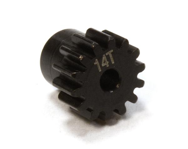 C25888 Billet Machined 2mm Bore 48P 14T Pinion Gear for Traxxas LaTrax Rally 1/18 Scale - Image 1