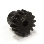 Billet Machined 2mm Bore 48P 15T Pinion Gear for Traxxas LaTrax Rally 1/18 Scale