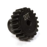 Billet Machined 2mm Bore 48P 20T Pinion Gear for Traxxas LaTrax Rally 1/18 Scale