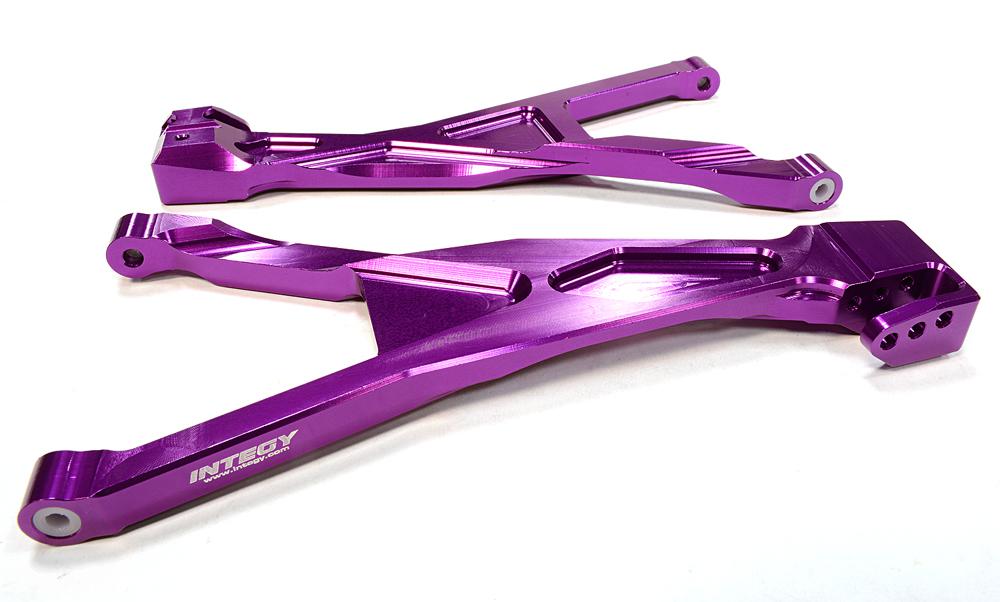 C25906PURPLE Billet Machined Front Lower Suspension Arm for Traxxas 1/10 Scale Summit 4WD - Image 1