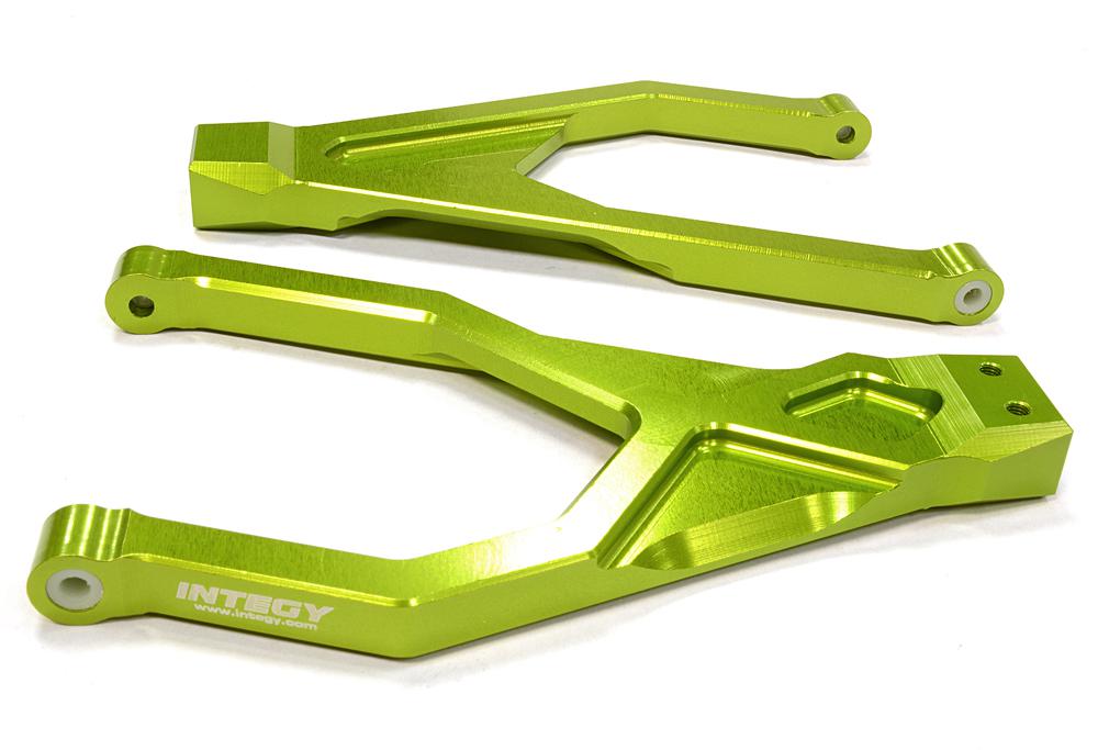 C25907GREEN Billet Machined Rear Upper Suspension Arms for Traxxas 1/10 Scale Summit 4WD - Image 1
