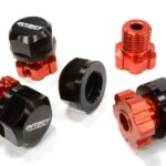 Billet Machined 17mm Wheel Hex (4) +0mm Offset for T-Maxx, 1/10 Revo & Summit