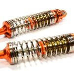 2 Stage Progressive Square Spring Shocks for SCX-10, SCX10 II & SCX10 III L=90mm