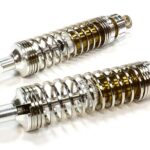 2 Stage Progressive Square Spring Shocks for SCX-10, SCX10 II & SCX10 III L=90mm