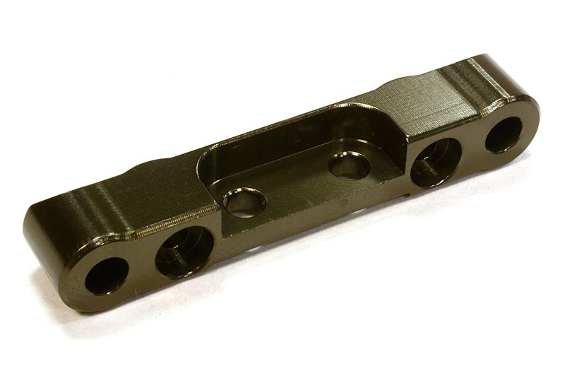 C25953GREY Billet Machined Rear Arm Brace (Mount D) for Associated RC10B5 Buggy - Image 1