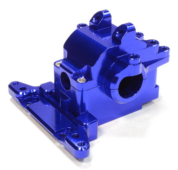 C25956BLUE Billet Machined Gearbox for Traxxas LaTrax Rally 1/18 Scale - Image 1