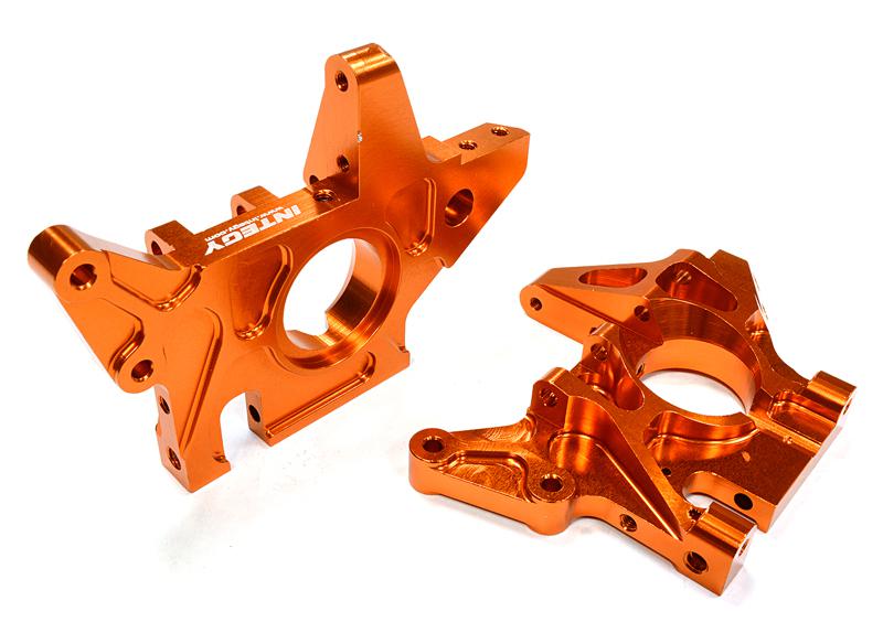 C25964ORANGE Billet Machined Rear Bulkhead for Traxxas 1/10 E-Maxx Monster Truck 3903 4929R - Image 1