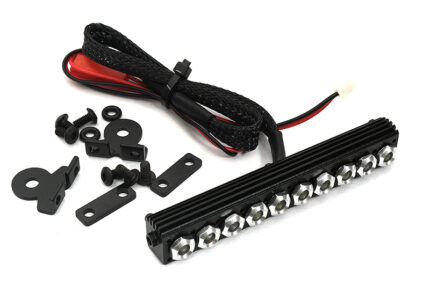 Billet Machined T10 Realistic Roof Top White LED (10) Spot Light Set W=87mm