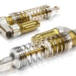 V2 Progressive Spring Piggyback Shocks for SCX-10, SCX10 II & SCX10 III (L=90mm)