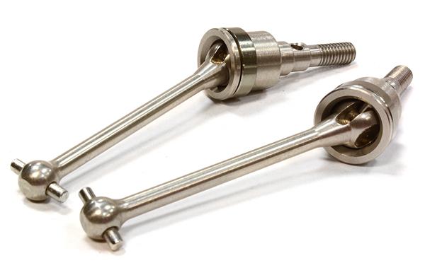 C25986GUN Billet Machined Hardened Universal Shafts for Tamiya Scale Off-Road CC01 - Image 1