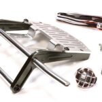 Billet Machined Front Bumper w/ LED Light for Tamiya Scale Off-Road CC01