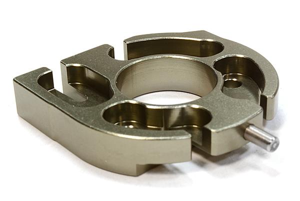 C26006GUN Billet Machined Motor Mount for Tamiya Scale Off-Road CC01 - Image 1