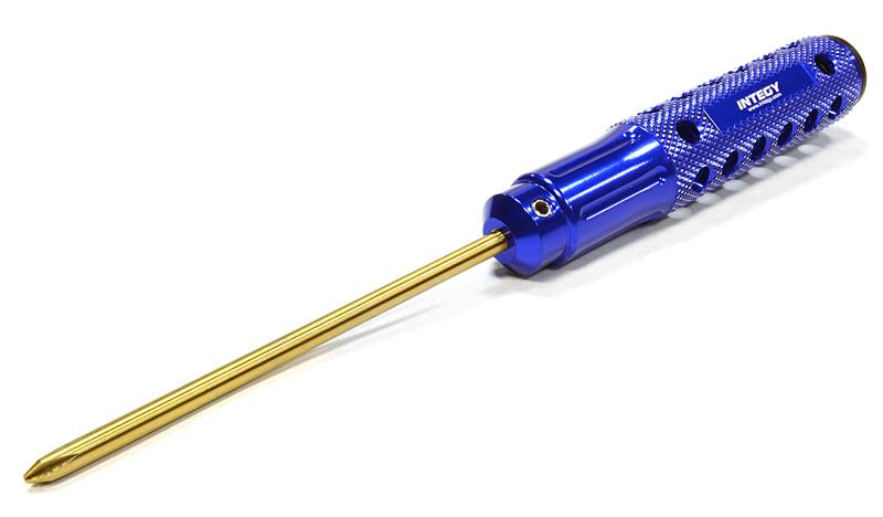 C26017BLUE Professional LW Phillips Screwdriver #1 Ti-Nitride (Handle:20mm O.D.) - Image 1