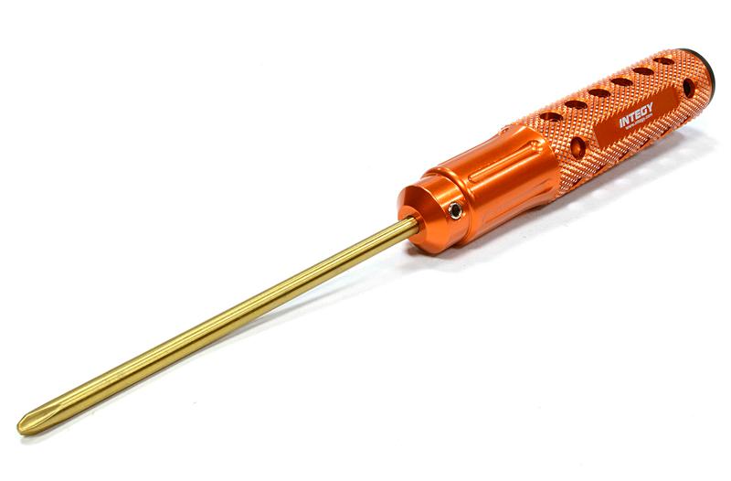 C26018ORANGE Professional LW Phillips Screwdriver #2 Ti-Nitride (Handle:20mm O.D.) - Image 1